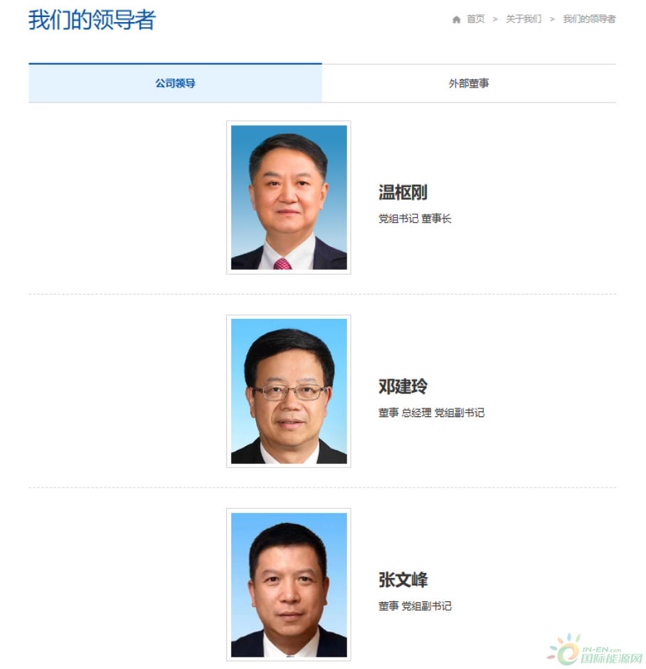 南方电网原副总张文峰调任华能集团党组副书记