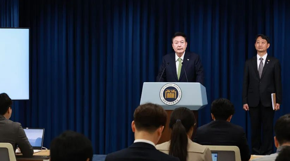 韩国总统尹锡悦：“东南部近海”可能存在大型油气田