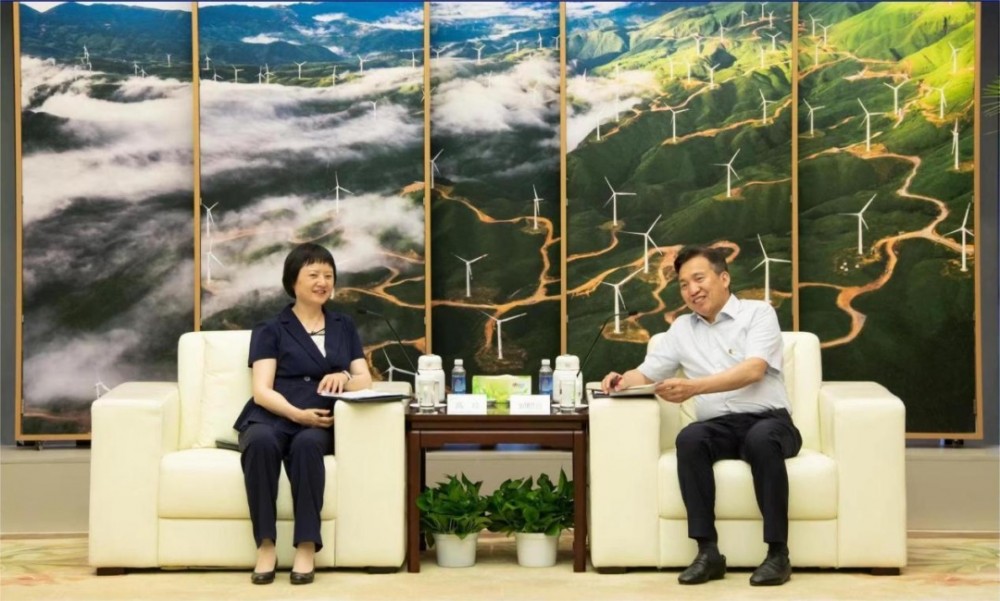 运达股份高玲拜访国家电投党组书记、董事长刘明胜